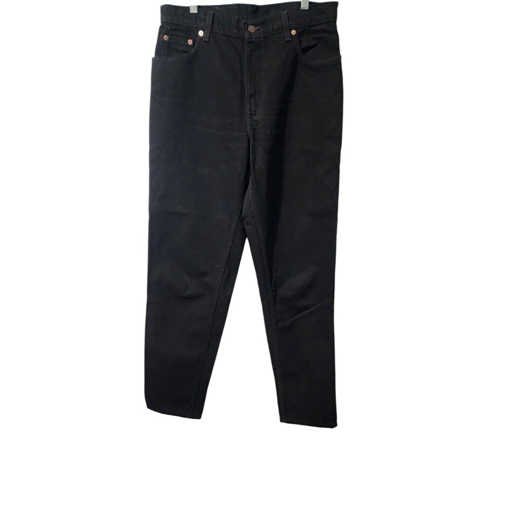 Levi's  Vintage Mom Jeans High Rise Black Size 13 M Y2K Inseam 31"